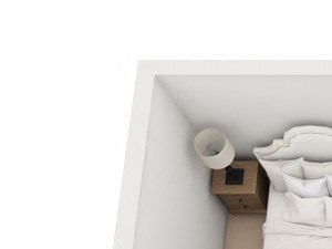 2 Bed - 2 Bath Bedroom B1 Layout 967 sq.ft. Two Bed Two Bath